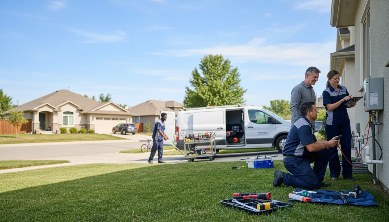 Professional Outdoor Tankless Water Heater Installation in Canadian, OK